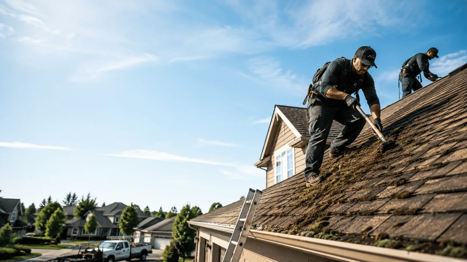 Roof Moss Removal in Bridgman, MI near me